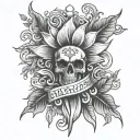 Addiction Recovery tattoo design idea