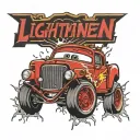 lightning mcqueen tattoo design idea