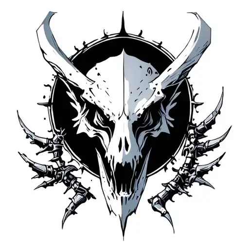 Ark Specimen Implant tattoo design idea