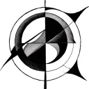 Salvador Dali sacred geometry tattoo design idea