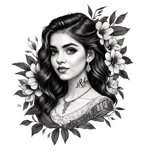 Arkansas, May 9, Audrey name tattoo design idea