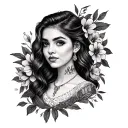 Arkansas, May 9, Audrey name tattoo design idea