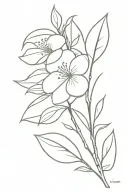 viego almond tattoo design idea