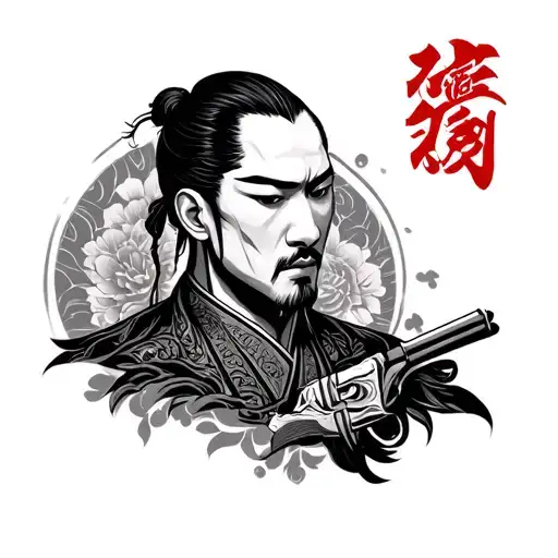 Japanese Yakuza tattoo design idea