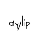 "aylip" word "aylip" written vertically tattoo design idea