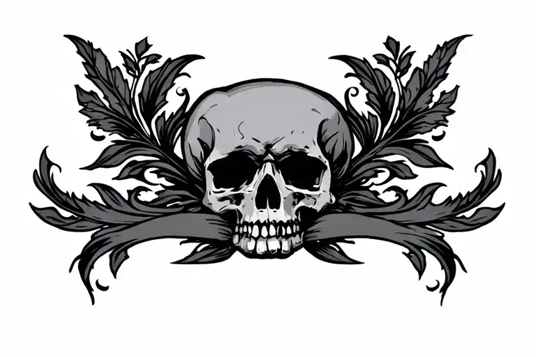 tramp stamp tattoo design idea