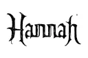 "Hannah" tattoo design idea