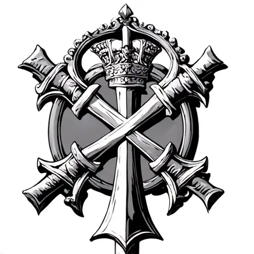 Knights Hospitaller of St. John of Jerusalem with the Maltese Cross tattoo design idea