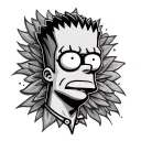 Bart tattoo design idea