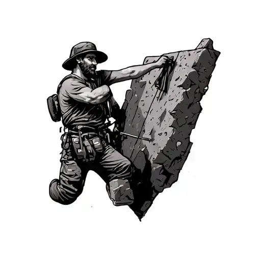 electrician, rock climbing, patriotic, Scandinavian, autism, military, mexican tattoo design idea