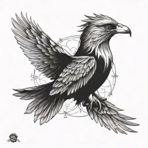 free spirit tattoo design idea