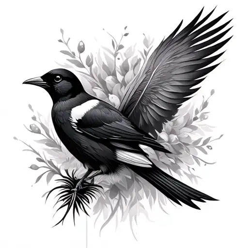 birds of a feather tattoo design idea