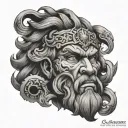 Samson tattoo design idea