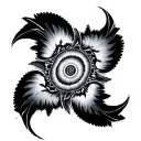 Fractal tattoo design idea