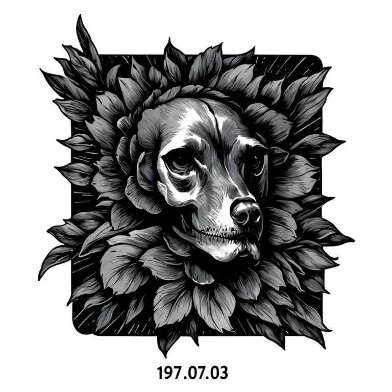 date tattoo 1975.07.03 tattoo design idea