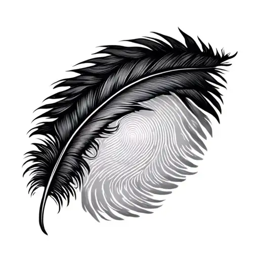 25+ Fingerprint Feather Tattoo Ideas in 2026 - BlackInk AI