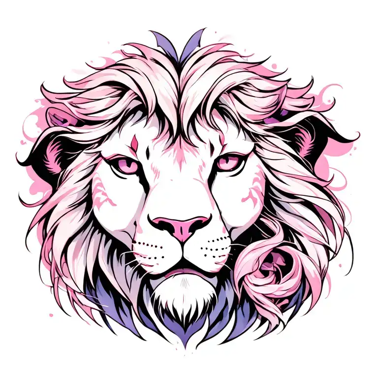 Cancer And Leo tattoo design idea