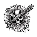 WWJD tattoo design idea