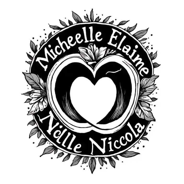 "Michelle Elaine Nicola" "Michelle Elaine Nicola" friendship symbol tattoo design idea