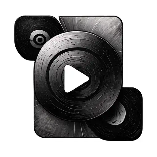 Spotify play buttons tattoo design idea