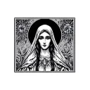 High Priestess Tarot Card tattoo design idea