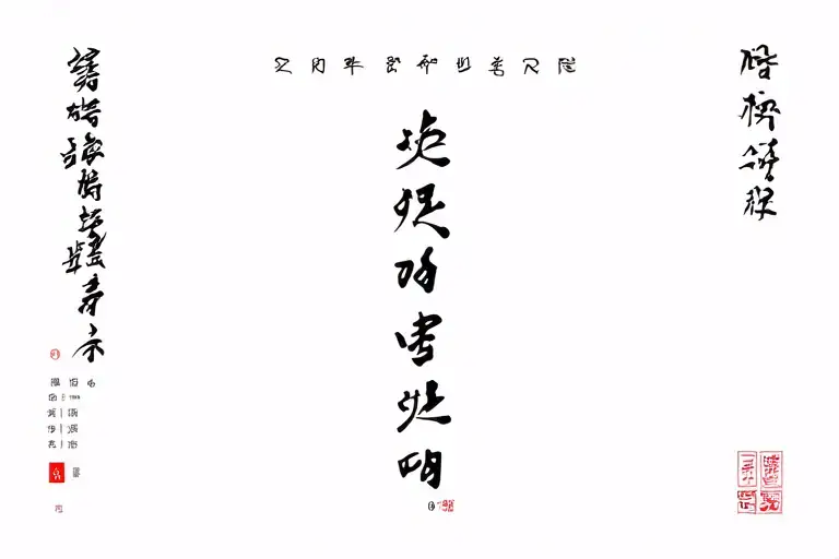 Korean inscription damian tattoo design idea