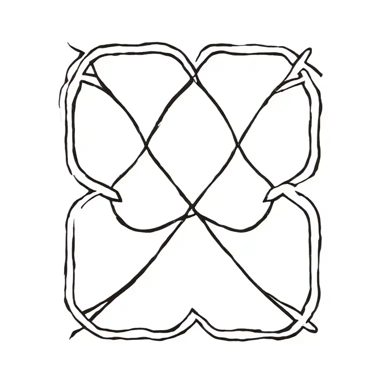 Camino de Santiago Celtic Pattern tattoo design idea