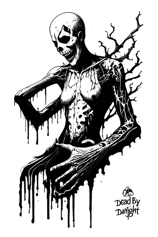 Dead By Daylight tattoo design idea
