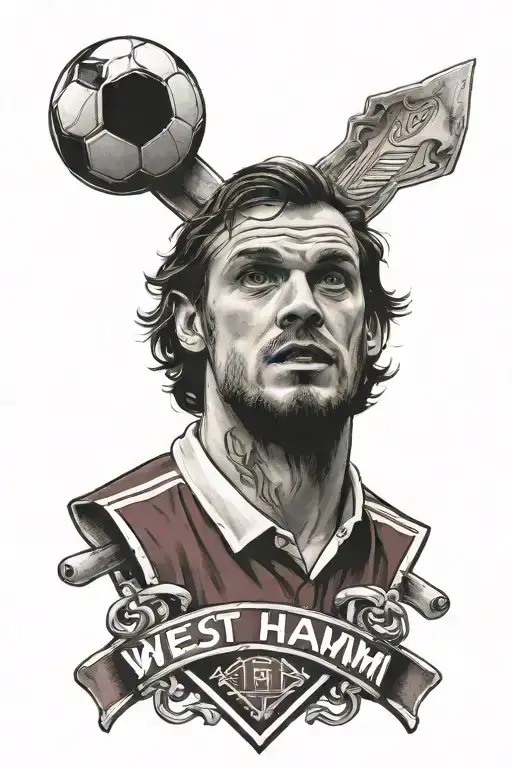 West Ham United tattoo design idea