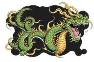 shenron tattoo design idea
