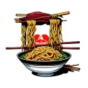 Ramen tattoo design idea