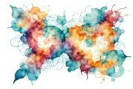 quantum entanglement tattoo design idea