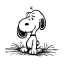 Snoopy tattoo design idea