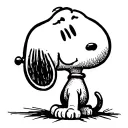 Snoopy tattoo design idea