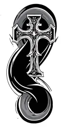 Jerusalem Cross tattoo tattoo design idea