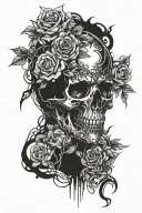 Overthink, betrayal tattoo design idea