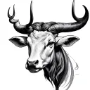 Taurus And Libra tattoo design idea