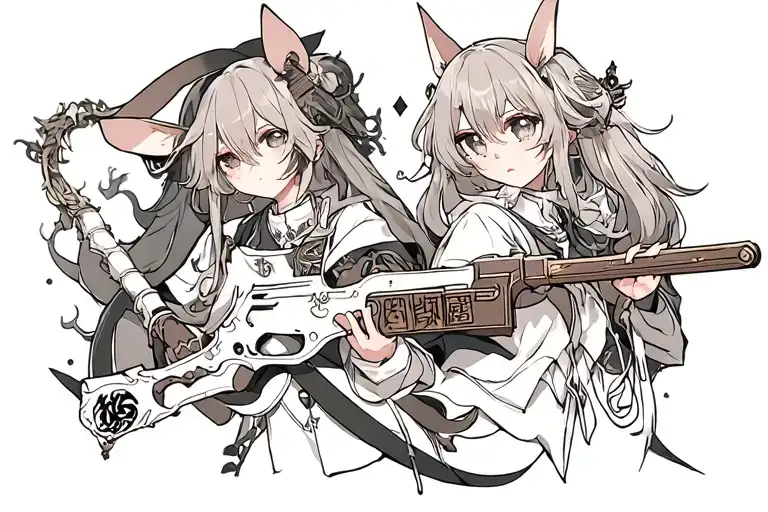 Mushoku tensei, rudeus greyrat, jobless reincarnation tattoo design idea