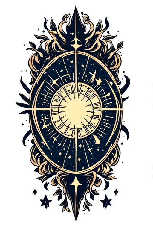 astrological sign tattoo tattoo design idea