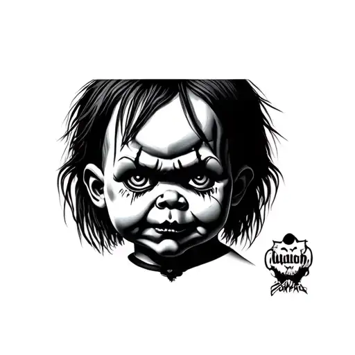 Chucky tattoo design idea