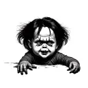 Chucky tattoo design idea