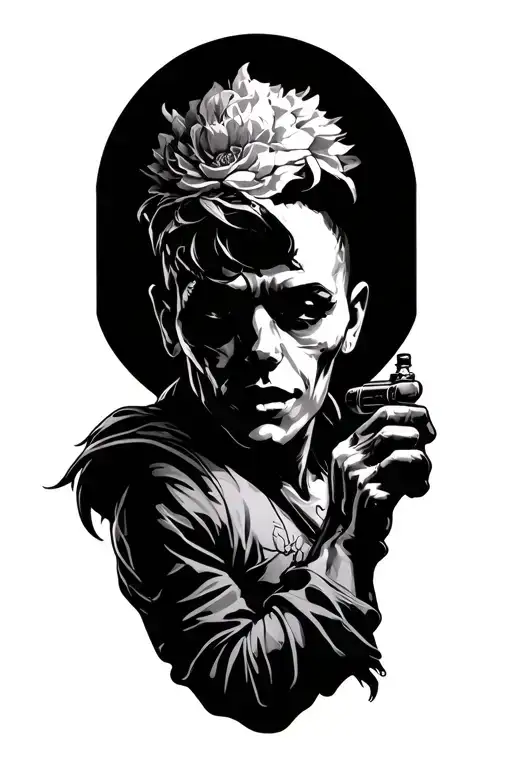 discipline hard work tattoo design idea