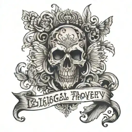 biblical proverb quote on thigh tattoo tattoo design idea