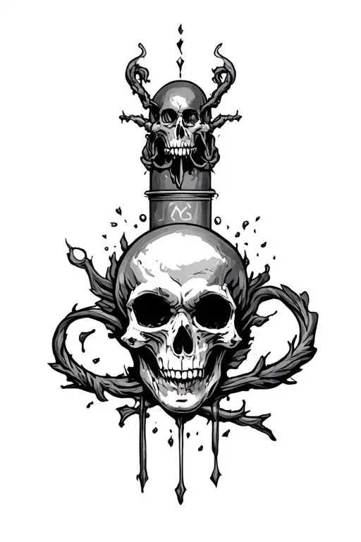 punish me tattoo design idea