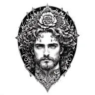 edward, gemini, irish tattoo design idea