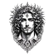 edward, gemini, irish tattoo design idea