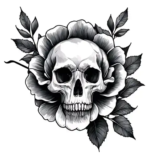 initial or drawing  tattoo design idea