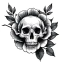 initial or drawing  tattoo design idea