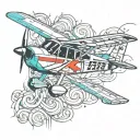 cessna 172 tattoo design idea