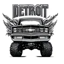 detroit, muscle, Chevy, addict tattoo design idea